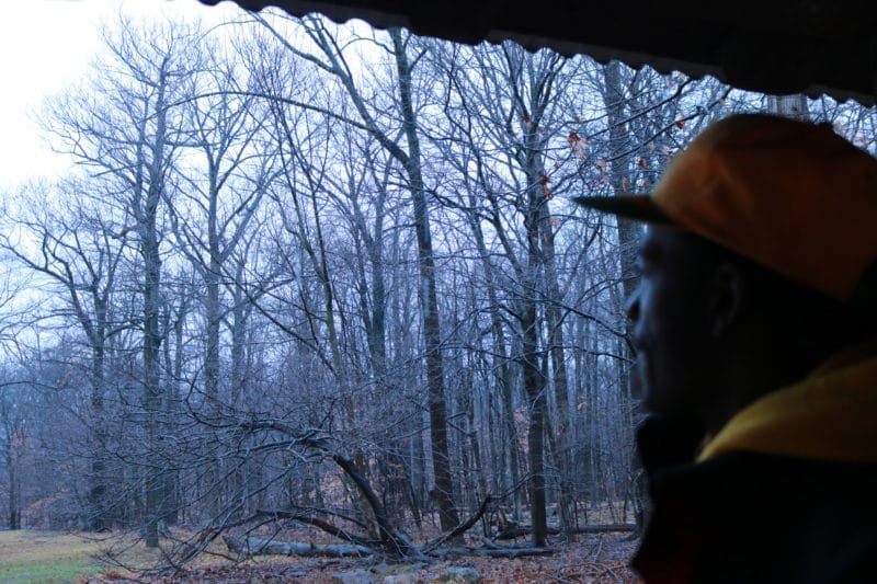 Maplewood NJ, 12/17/18 FREDERIQUE TAKES IN NATURE
After a long work day, Wuthnay Frederique likes to come to South Mountain Reservation to think about his life.